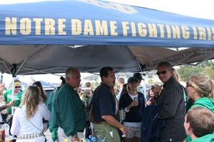 Tailgating with the Montanas