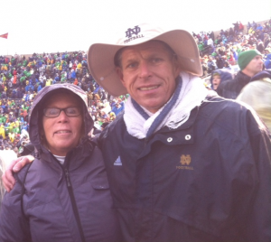 abe & Mo in stands
